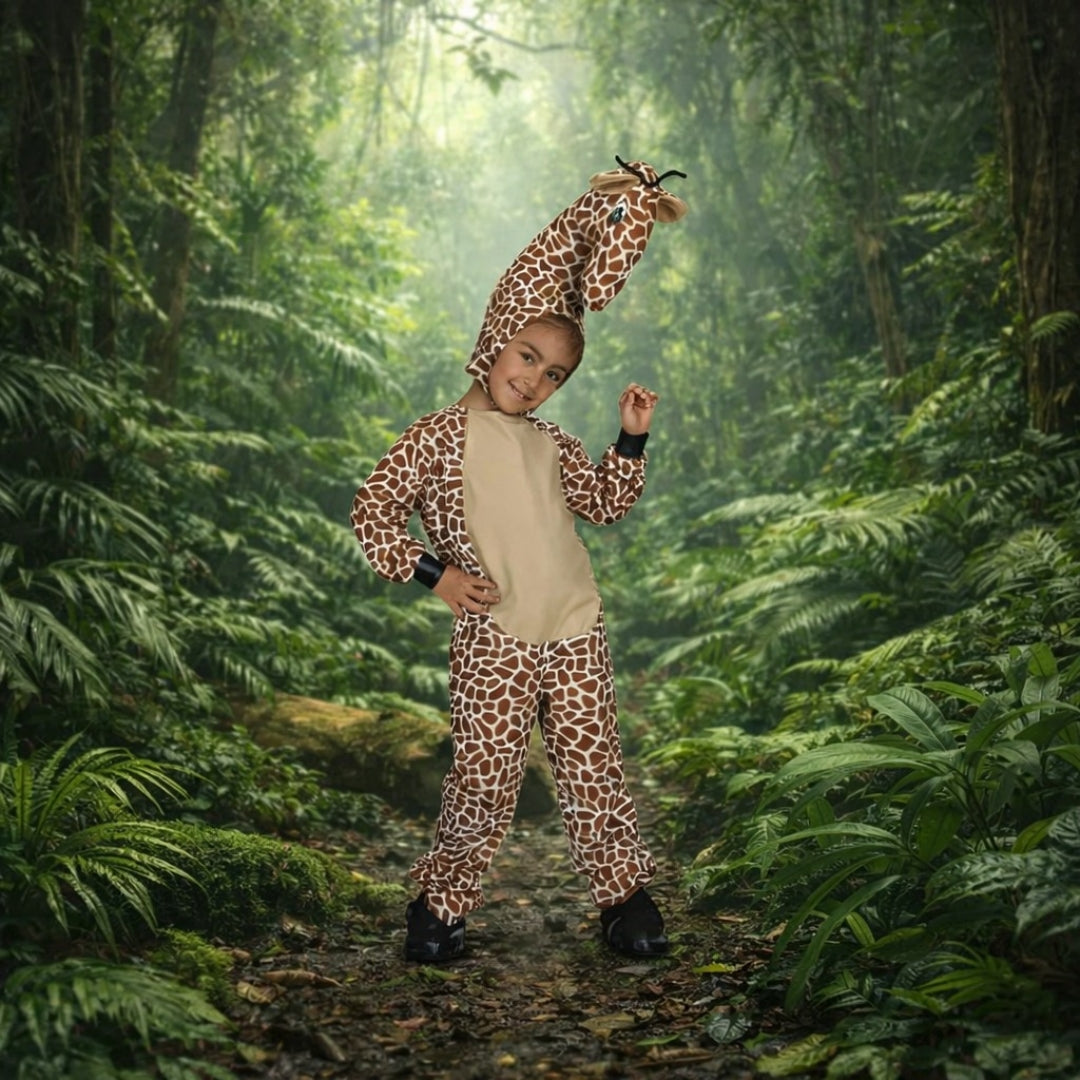 Disfraz de Jirafa para Niño y Niña - Traje de Animal de Primavera