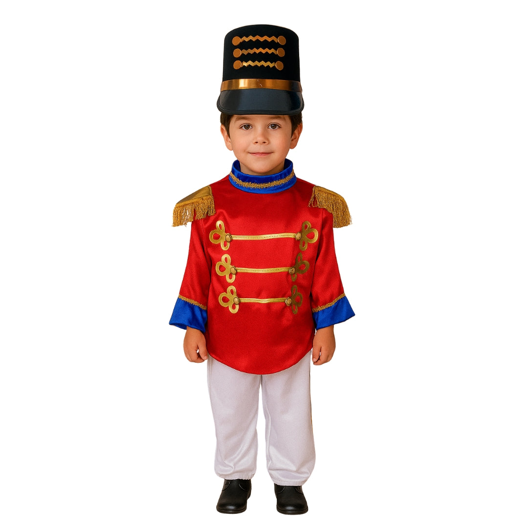 Disfraz de Cascanueces para Niño y Niña - Traje de Soldadito Navideño