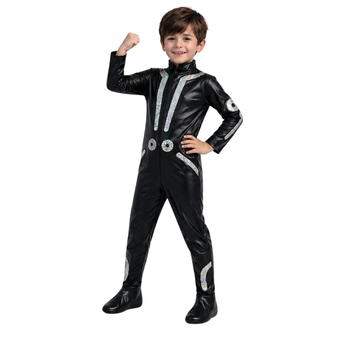 Disfraz de Motociclista Futurista para Niño y Niña - Traje Ciencia Ficción