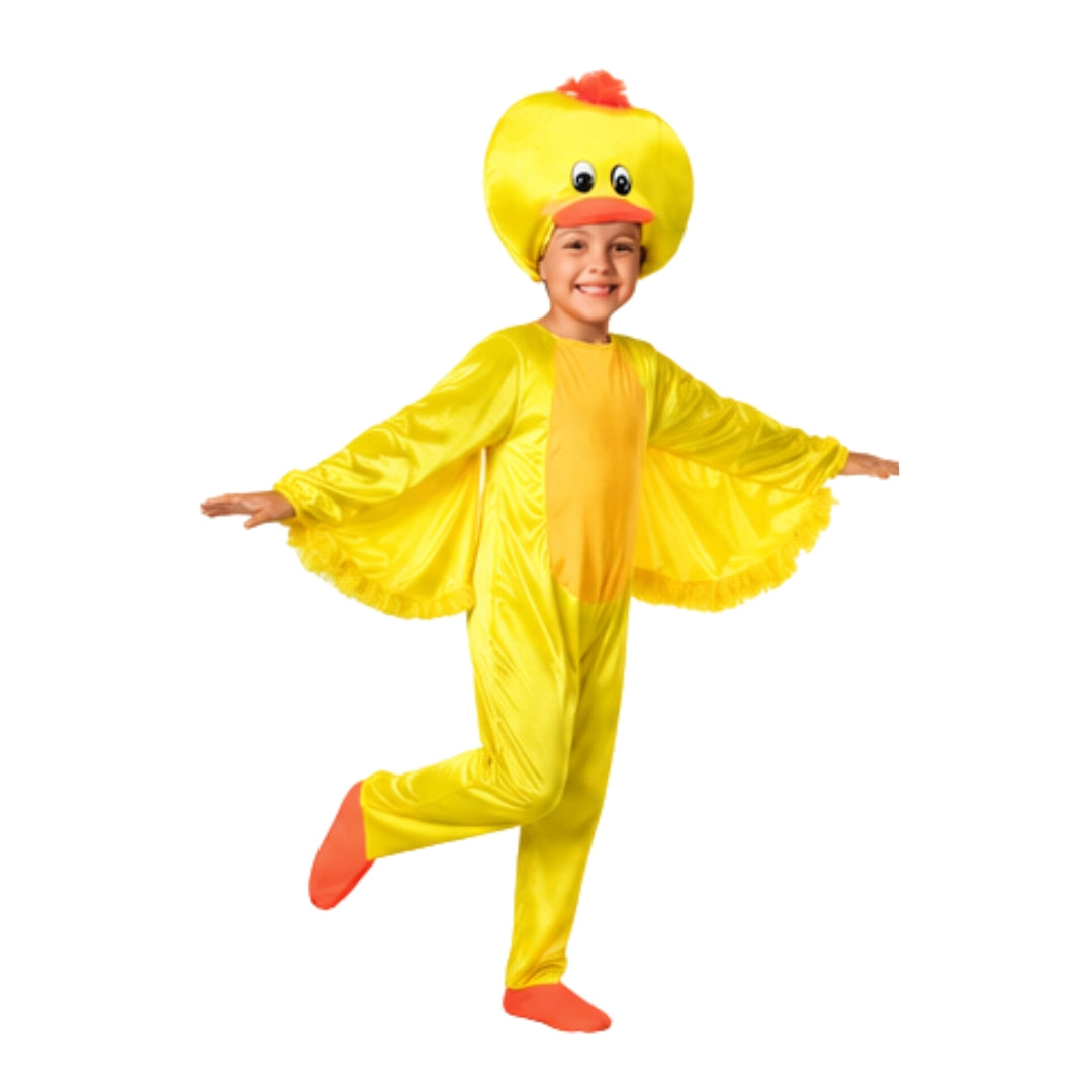 Disfraz de Pato para Niño y Niña con Gorro - Traje de Animal de Primavera