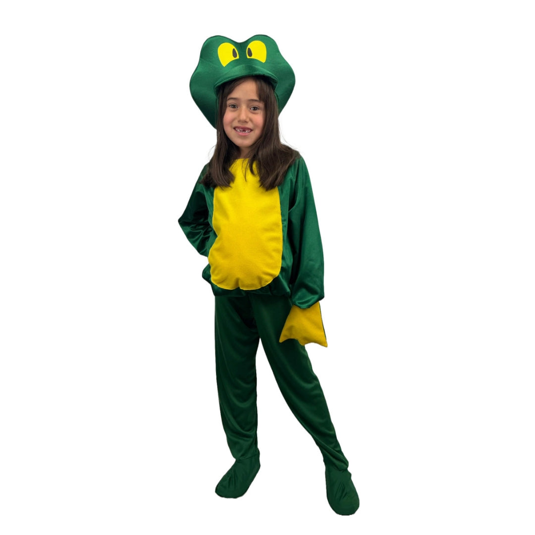 Disfraz de Rana para Niño y Niña - Traje de Sapito de Primavera