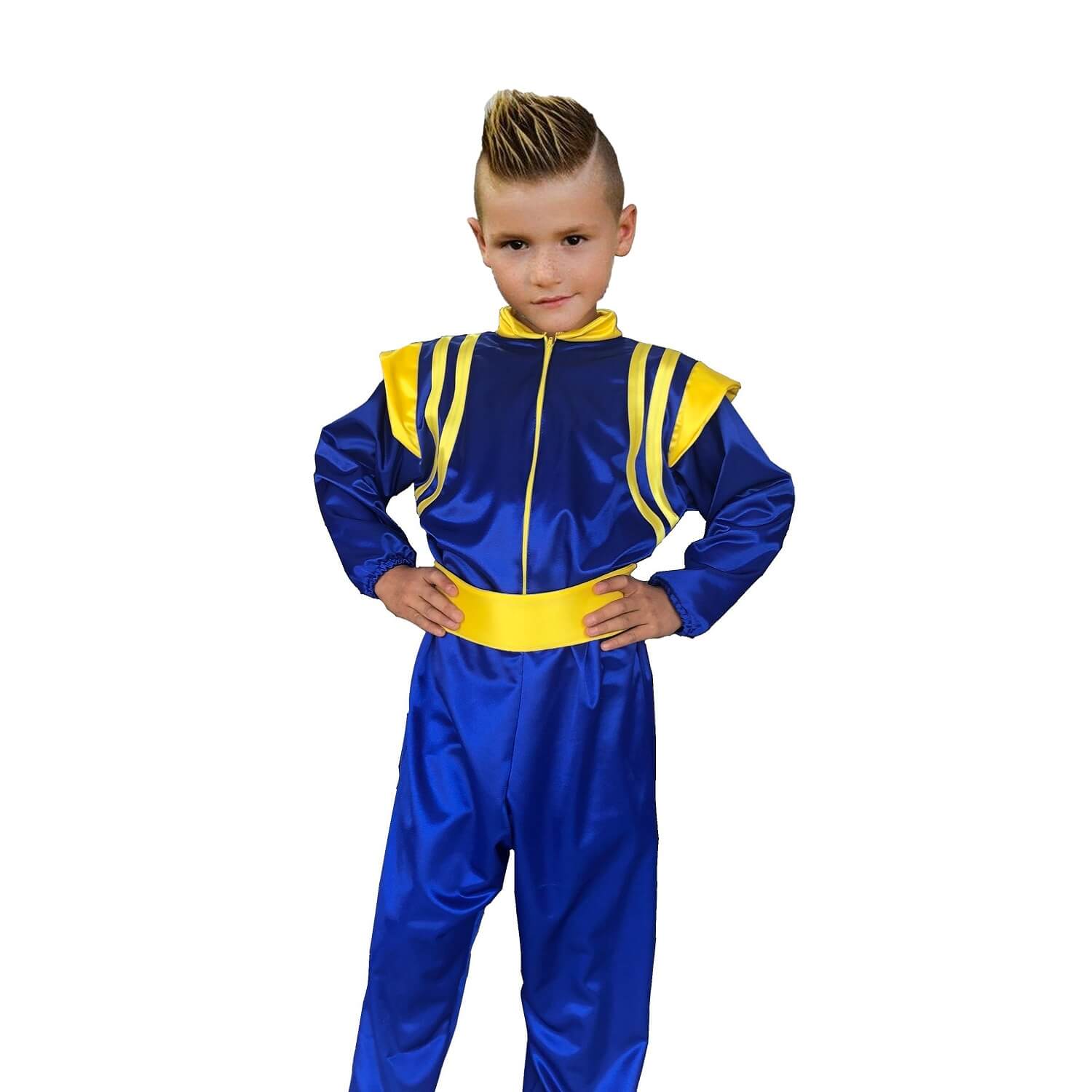 Disfraz de Ficha Amarilla para Niño y Niña - Traje de Timbiriche Musical