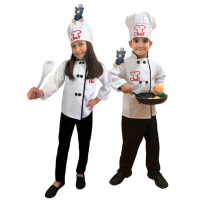 Disfraz de Chef Ratoncito para Niño - Traje de Cocina Infantil