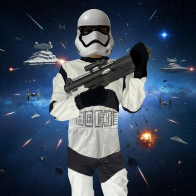 Disfraz de Stormtrooper para Niño | Traje de Soldado Espacial para Halloween