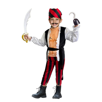 Disfraz de Pirata para Niño - Traje de Corsario para Halloween