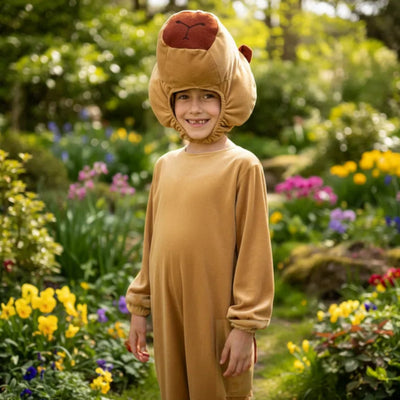 Disfraz de Capibara Kawaii para Niño y Niña - Mameluco con Gorro