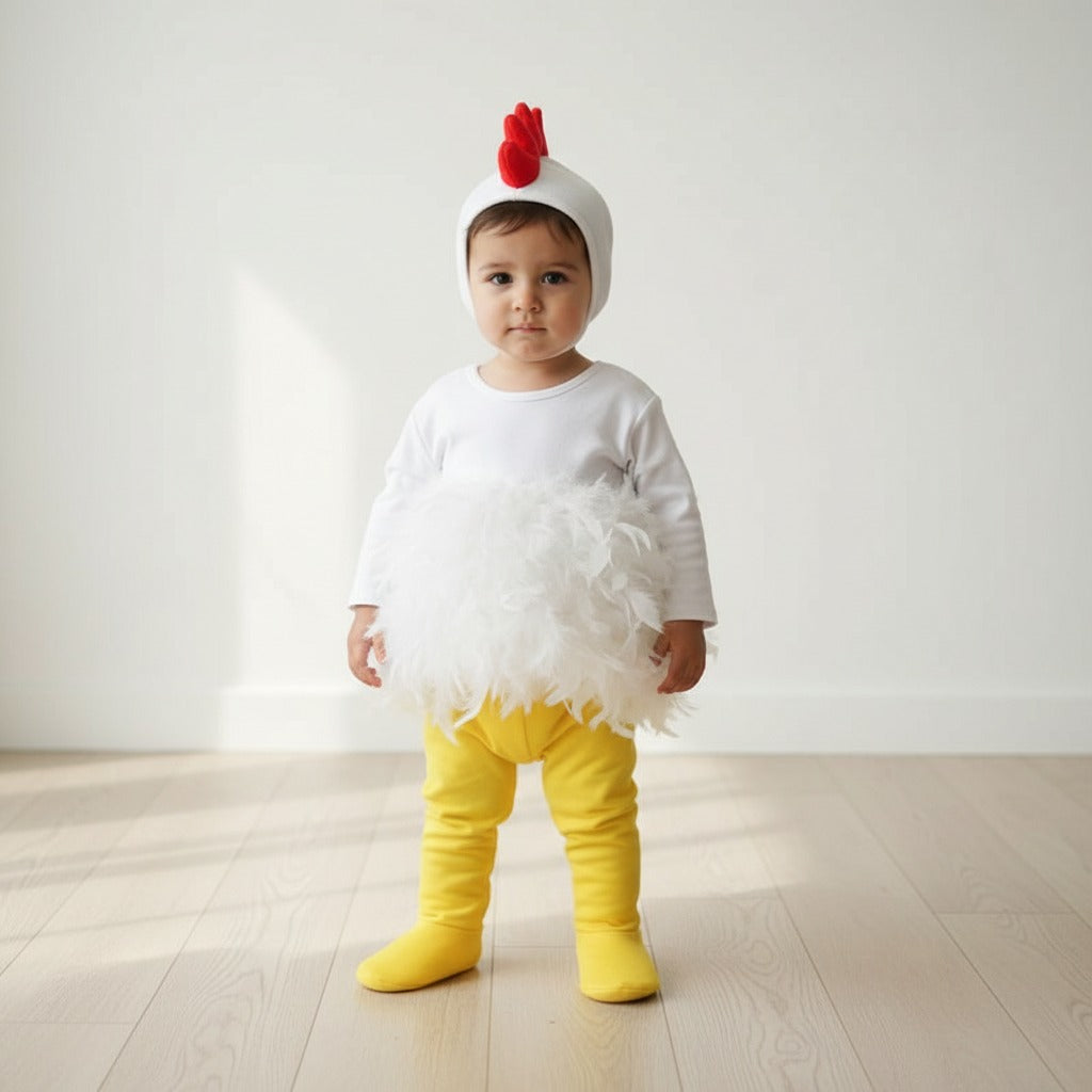 Disfraz de Pollito para Bebé y Niño - Traje de Animalito de Primavera