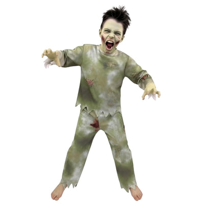 Disfraz de Zombie Terrorífico para Niño y Niña