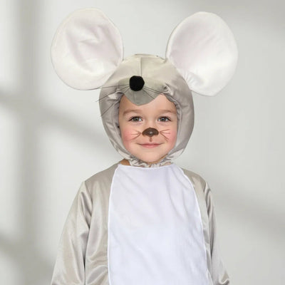 Disfraz de Ratón para Niño y Niña con Gorro y Orejas