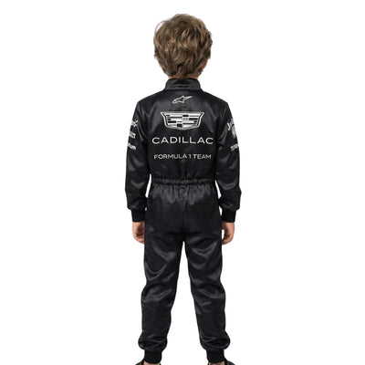 Disfraz de Piloto de Carreras Negro para Niños - Traje Piloto Infantil