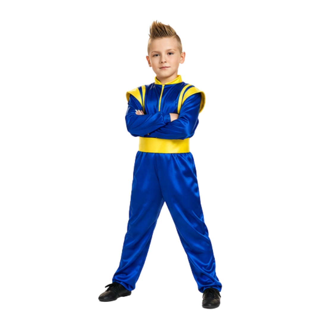 Disfraz de Ficha Amarilla para Niño y Niña - Traje de Timbiriche Musical