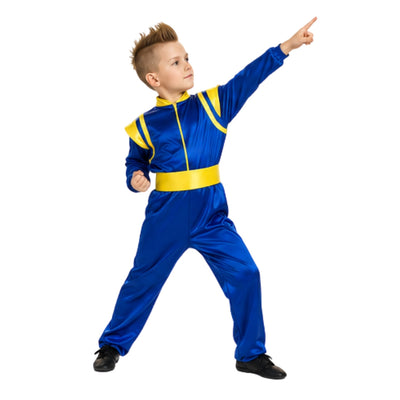 Disfraz de Ficha Amarilla para Niño y Niña - Traje de Timbiriche Musical