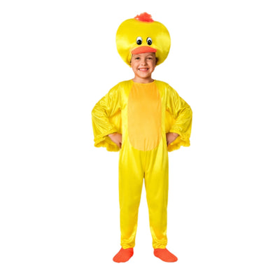 Disfraz de Pato para Niño y Niña con Gorro - Traje de Animal de Primavera