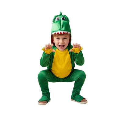 Disfraz de Dinosaurio Rex para Niñas y Niños - Cosplay Infantil Halloween Toy