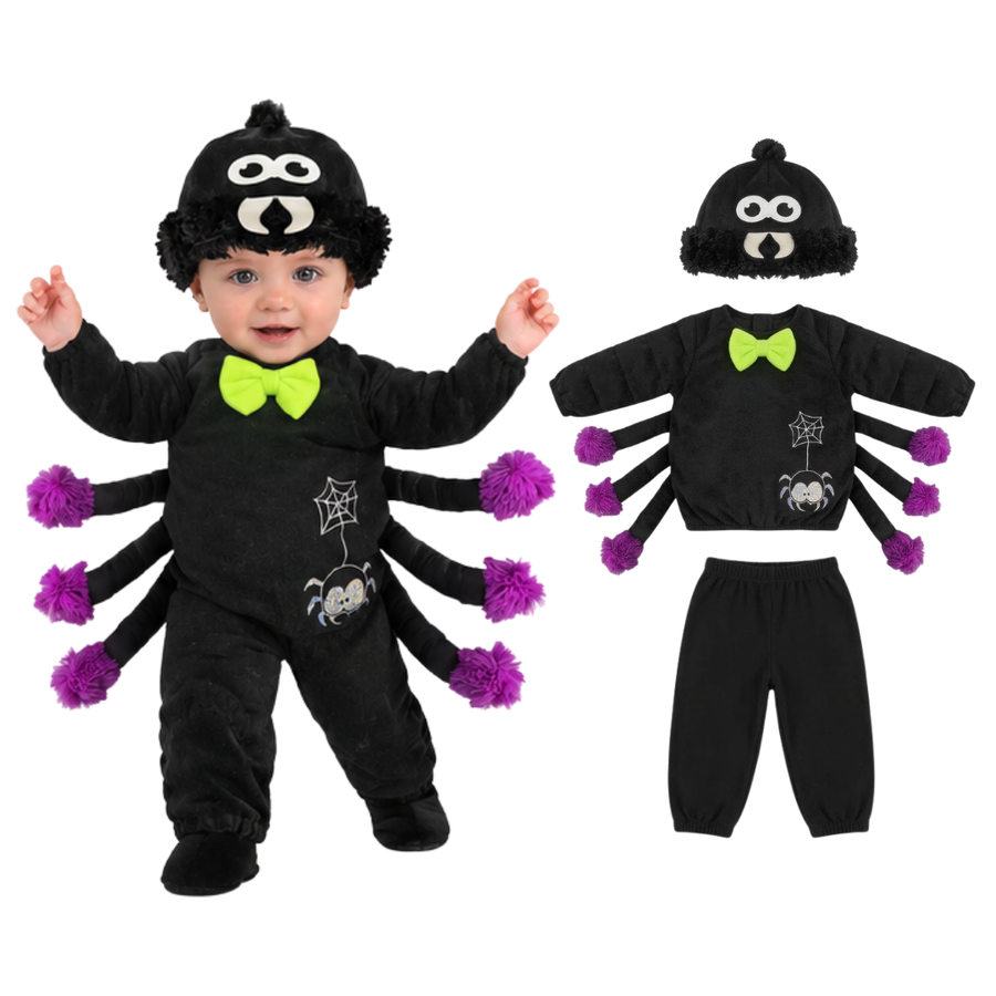 Disfraz de Araña Negra Infantil