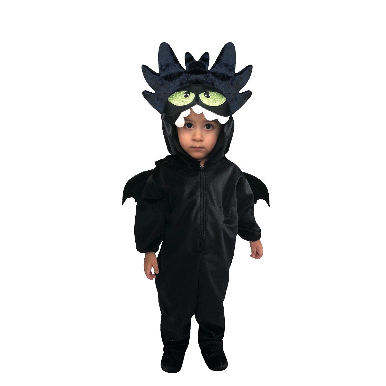Disfraz de Dragón Negro para Niño y Niña - Traje Infantil