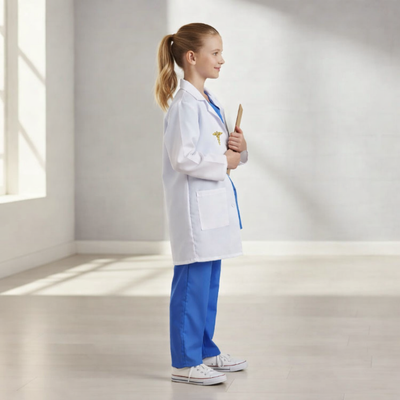 Disfraz de Doctor y Científica con Accesorios para Niño y Niña