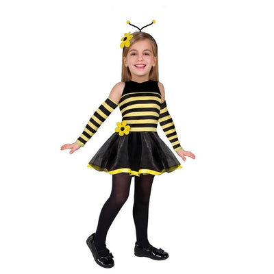 Disfraz de Abeja Infantil con Alas para Niña