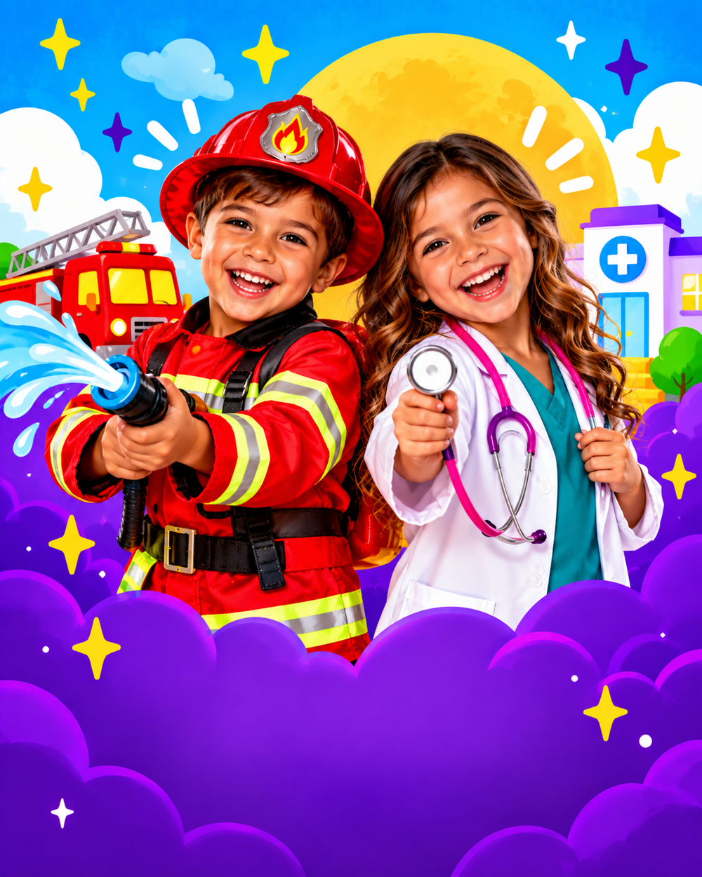 Niños y niñas