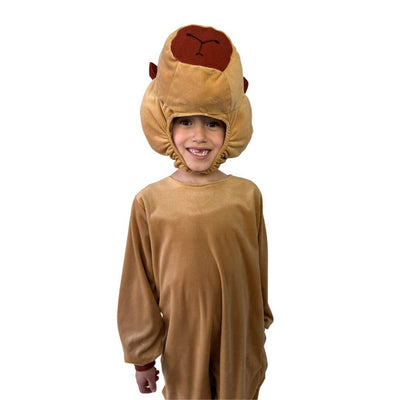 Disfraz de Capibara Kawaii para Niño y Niña - Mameluco con Gorro