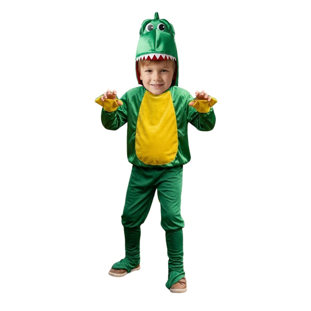 Disfraz de Dinosaurio Rex para Niñas y Niños - Cosplay Infantil Halloween Toy