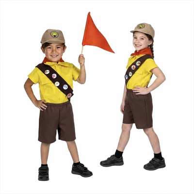 Disfraz de Explorador para Niño y Niña con Insignias - Traje de Boy Scout