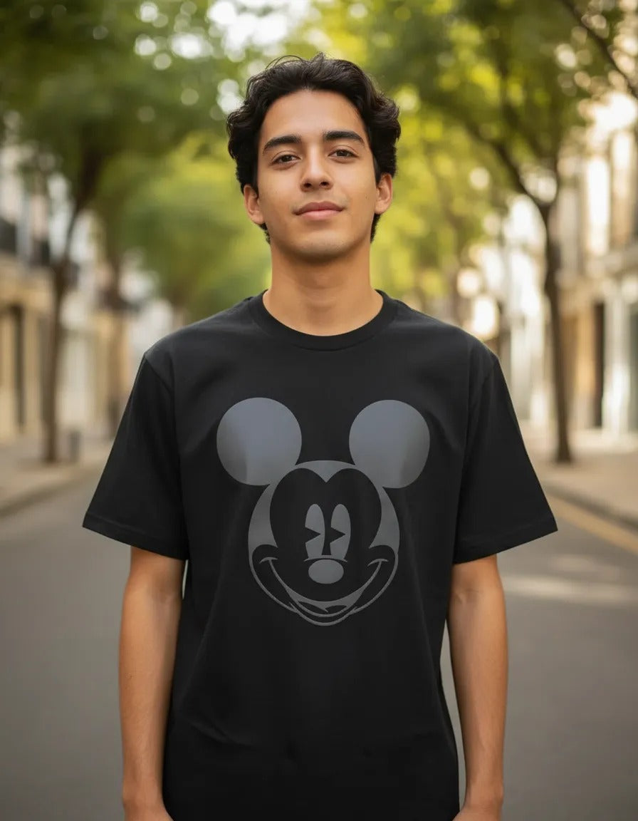 Playera Original Mickey Mouse Hombre Camiseta Adulto Disney
