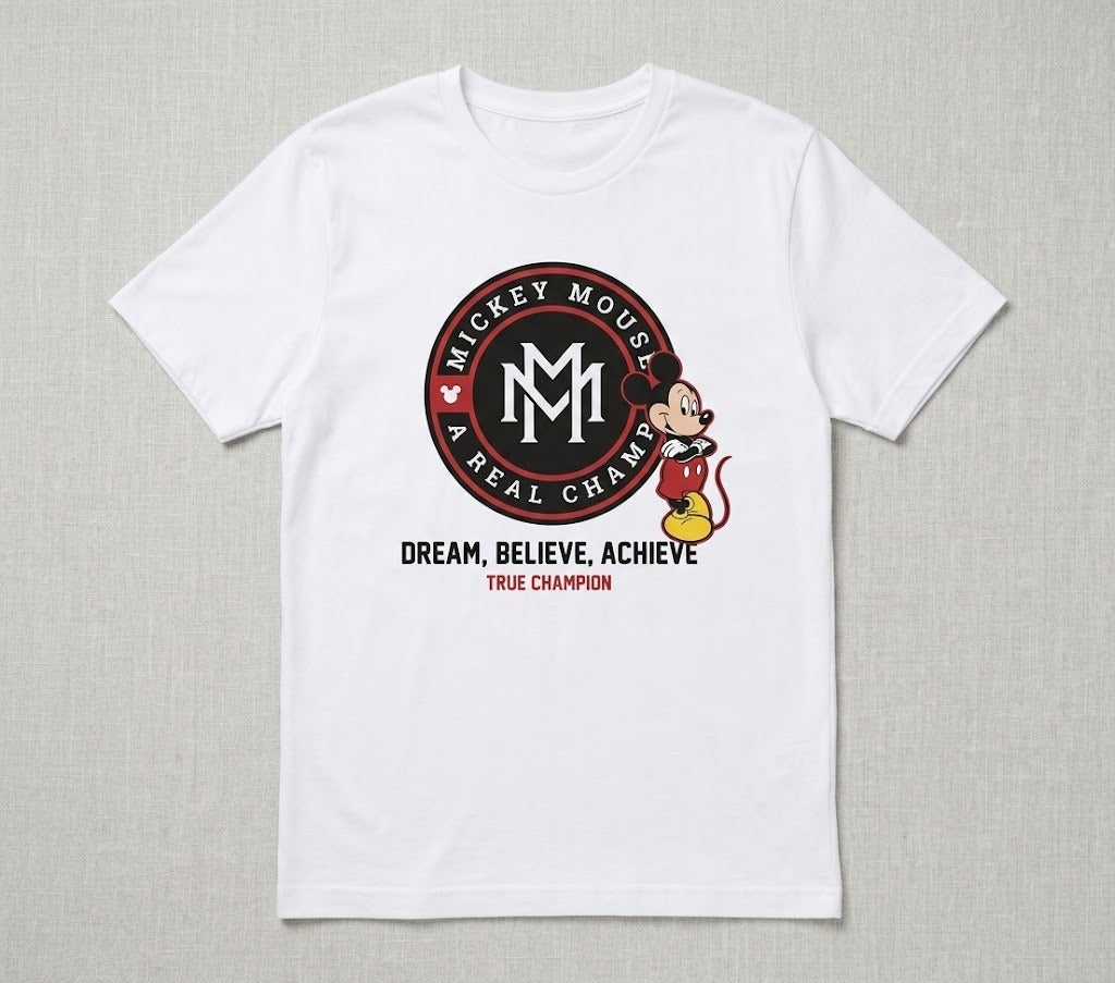 Playera Original Mickey Mouse Camiseta Blanca Unisex Disney