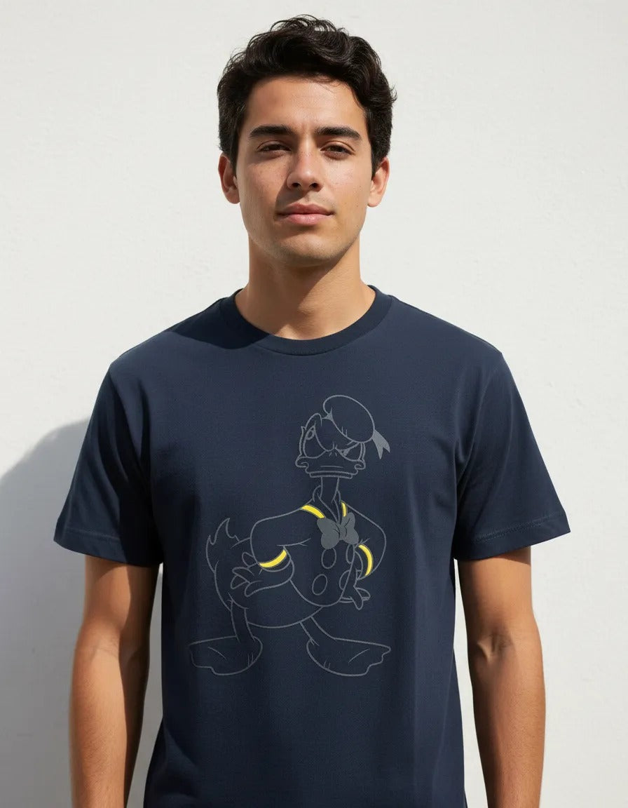Playera Original Pato Donald Hombre Disney Camiseta Adulto