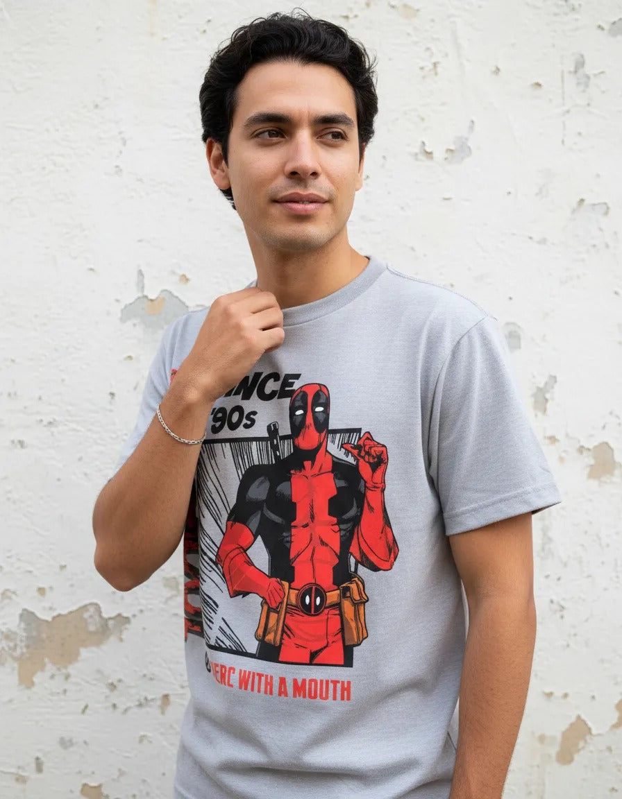Playera Original Deadpool Super Héroe Camiseta Hombre Marvel