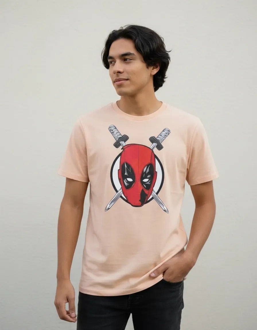 Playera Original Deadpool Super Héroe Camiseta Marvel Hombre