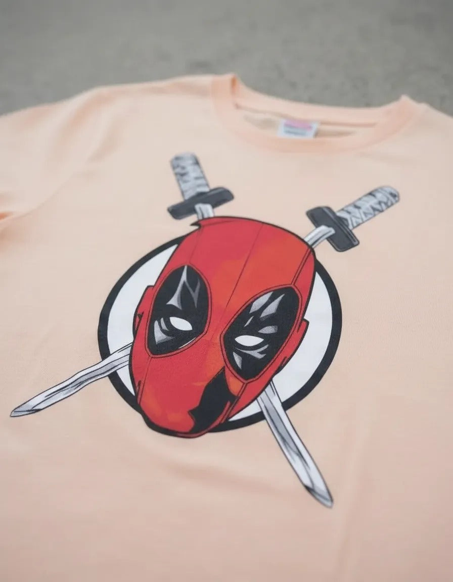 Playera Original Deadpool Super Héroe Camiseta Marvel Hombre