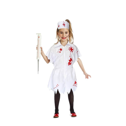 Disfraz de Enfermera Zombie para Niña