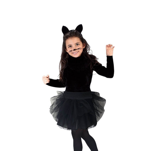 Disfraz de Gatita para Niña con Tutú