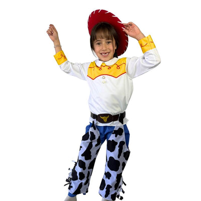 Disfraz de Vaquerita para Niña - Traje Cowboy con Sombrero Infantil