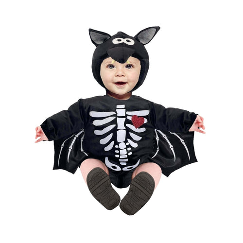 Disfraz de Vampiro Esqueleto para Bebé y Niño