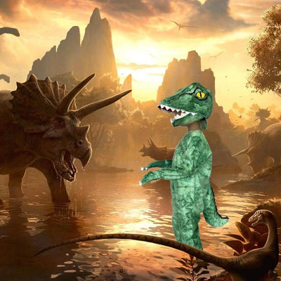 Disfraz de Dinosaurio T-Rex para Niño y Niña