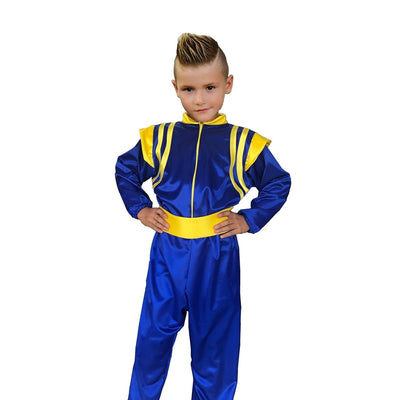 Disfraz de Ficha Amarilla para Niño y Niña - Traje de Timbiriche Musical